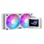 Dissipatore a liquido all-in-one per processore ASUS ROG RYUJIN III 240 ARGB White Edition 12 cm 1 pz.
