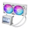 Dissipatore a liquido all-in-one per processore ASUS ROG RYUJIN III 240 ARGB White Edition 12 cm 1 pz.