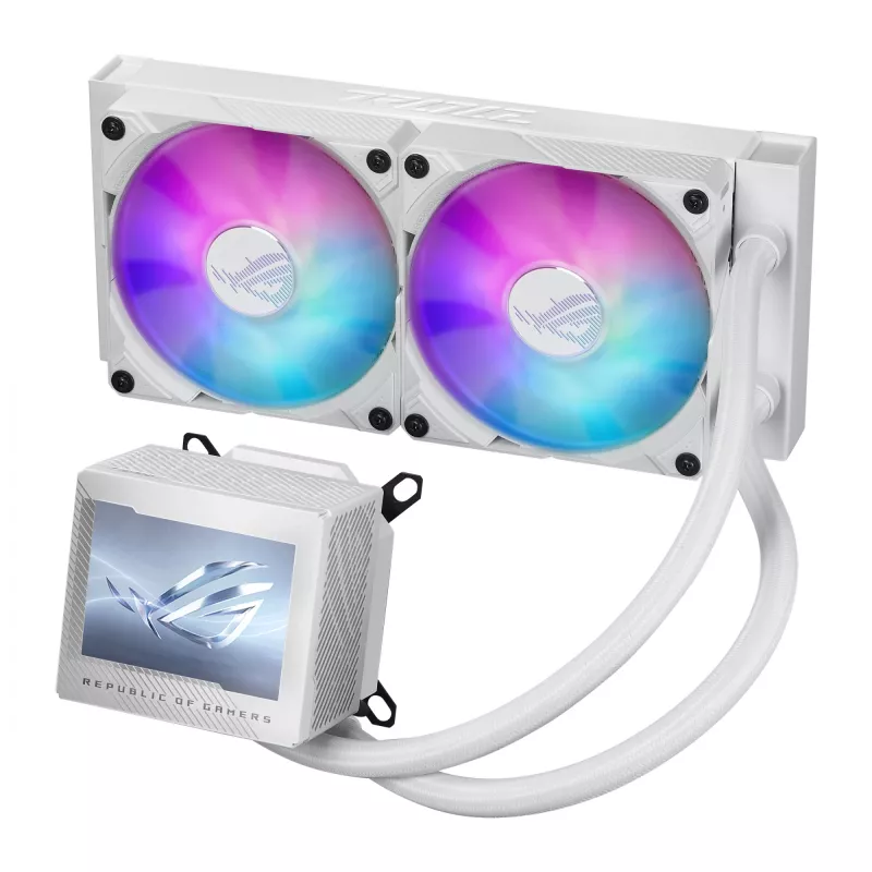 Dissipatore a liquido all-in-one per processore ASUS ROG RYUJIN III 240 ARGB White Edition 12 cm 1 pz.