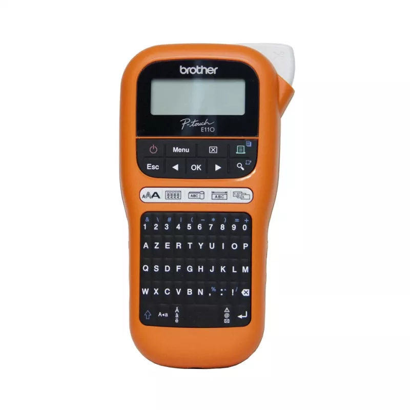 Brother PT-E110 etichettatrice trasferimento termico 180 x 180 DPI 20 mm/s HGe/TZe QWERTY