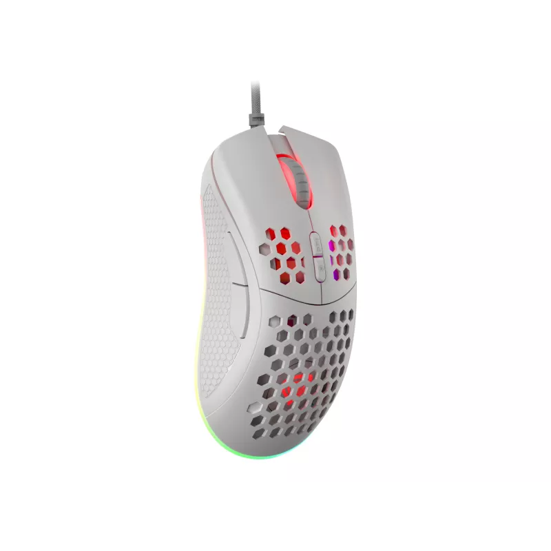 GENESIS Krypton 555 mouse gaming per destrorsi USB Type-A ottico 8000 DPI