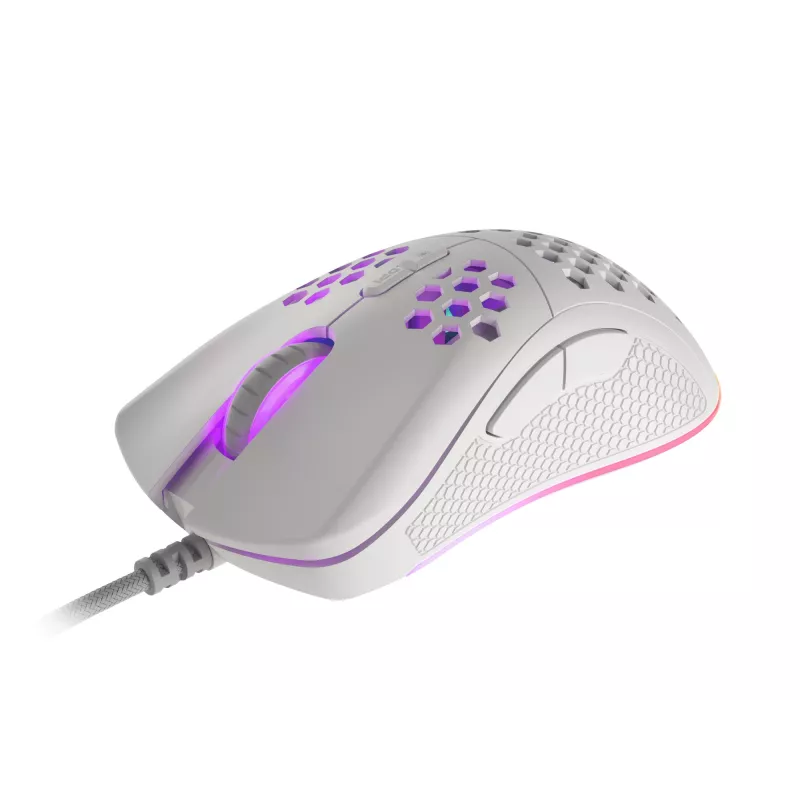 GENESIS Krypton 555 mouse gaming per destrorsi USB Type-A ottico 8000 DPI
