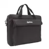 Borsa per laptop Manhattan London 14,1 inch, top loader, nero, LOW COST, scomparto accessori, tracolla rimovibile, custodia per notebook, tre anni di garanzia