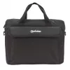 Borsa per laptop Manhattan London 14,1 inch, top loader, nero, LOW COST, scomparto accessori, tracolla rimovibile, custodia per notebook, tre anni di garanzia