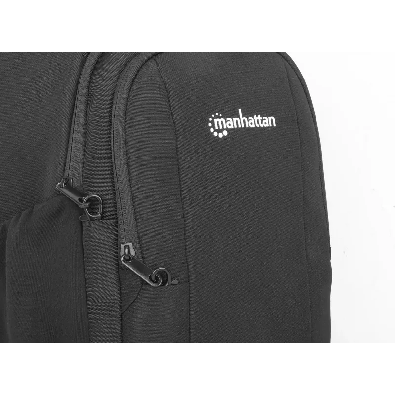 Manhattan Amsterdam 440578 borsa a tracolla / zaino per notebook da 13,3 pollici, nero