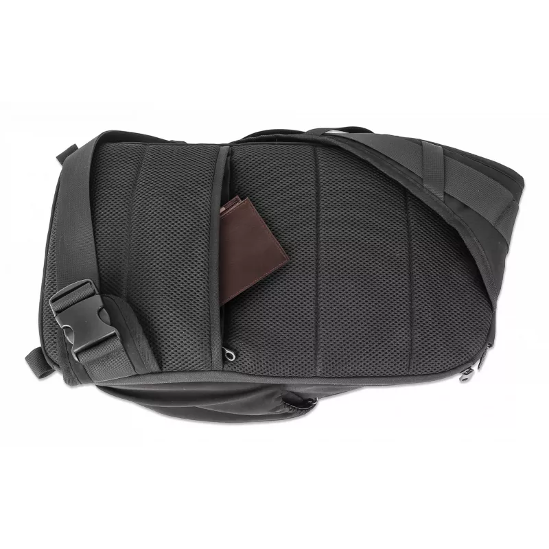 Manhattan Amsterdam 440578 borsa a tracolla / zaino per notebook da 13,3 pollici, nero