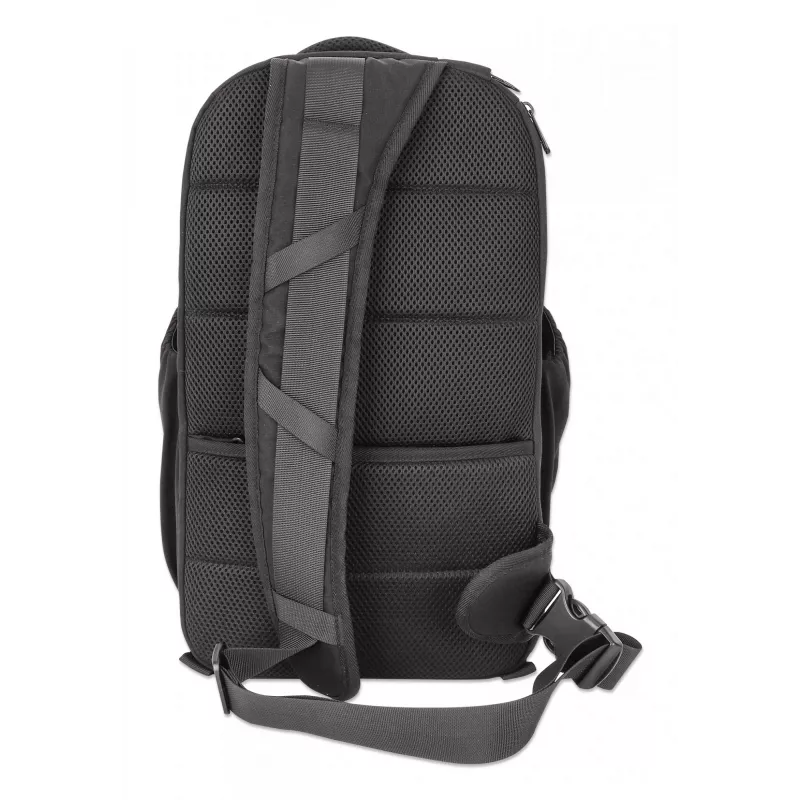 Manhattan Amsterdam 440578 borsa a tracolla / zaino per notebook da 13,3 pollici, nero