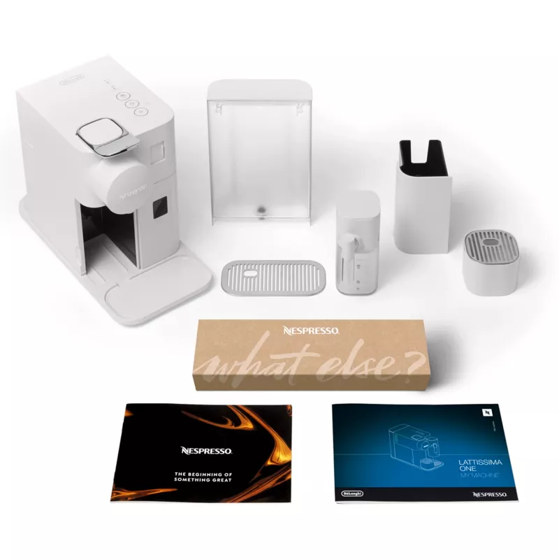 De’Longhi Lattissima One Nespresso macchina per caffè a capsule - bianco