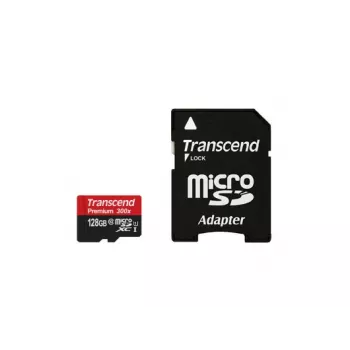 TRANSCEND 128GB Micro SDHC Class 10 UHS-1 con adattatore