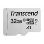 TRANSCEND scheda Micro SDHC 300S 32GB UHS-I U1 senza adattatore