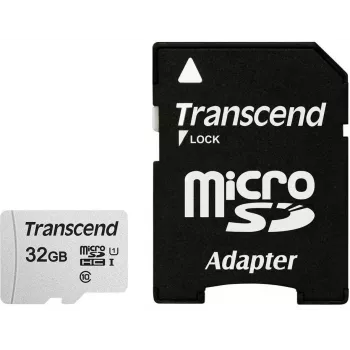 Transcend 32 GB scheda di memoria MicroSDHC