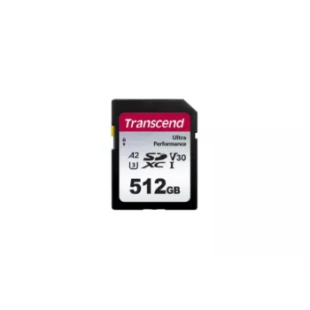 TRANSCEND scheda SDXC 340s 512GB UHS-I U3 A2 V30