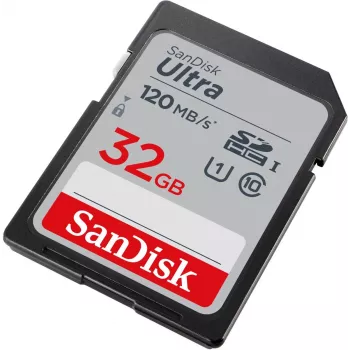 WESTERN DIGITAL SanDisk Ultra 32GB scheda di memoria SDHC Classe 10 UHS-I 120 MB/s confezione da 3 (SDSDUN4-032G-GN6IM)