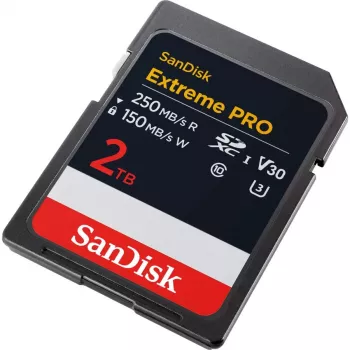 WESTERN DIGITAL Extreme PRO 2 TB scheda di memoria SDXC 250 MB/s 140 MB/s UHS-I