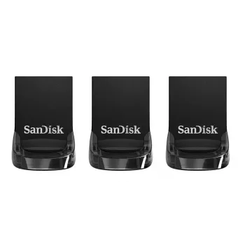 WESTERN DIGITAL SanDisk Ultra Fit - 32 GB chiavetta USB - USB 3.1 - confezione da 3