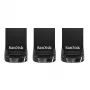 WESTERN DIGITAL SanDisk Ultra Fit - 32 GB chiavetta USB - USB 3.1 - confezione da 3