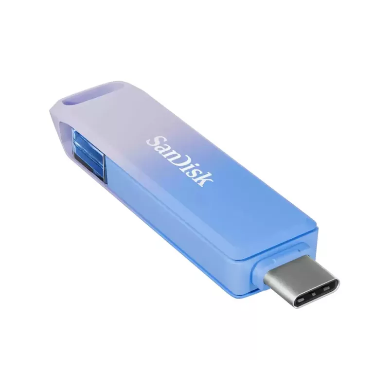 WESTERN DIGITAL SanDisk Creator Phone Drive – 256 GB Chiavetta USB – USB-C/Lightning – blu
