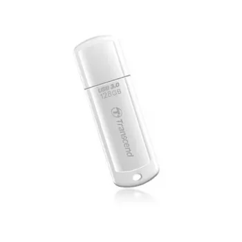 Transcend Jetflash 730 - 128GB Chiavetta USB - USB 3.0 - bianco