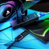 SHARKOON Hub USB - 3 porte USB 3.2 Gen 1 in alluminio + Ethernet nero