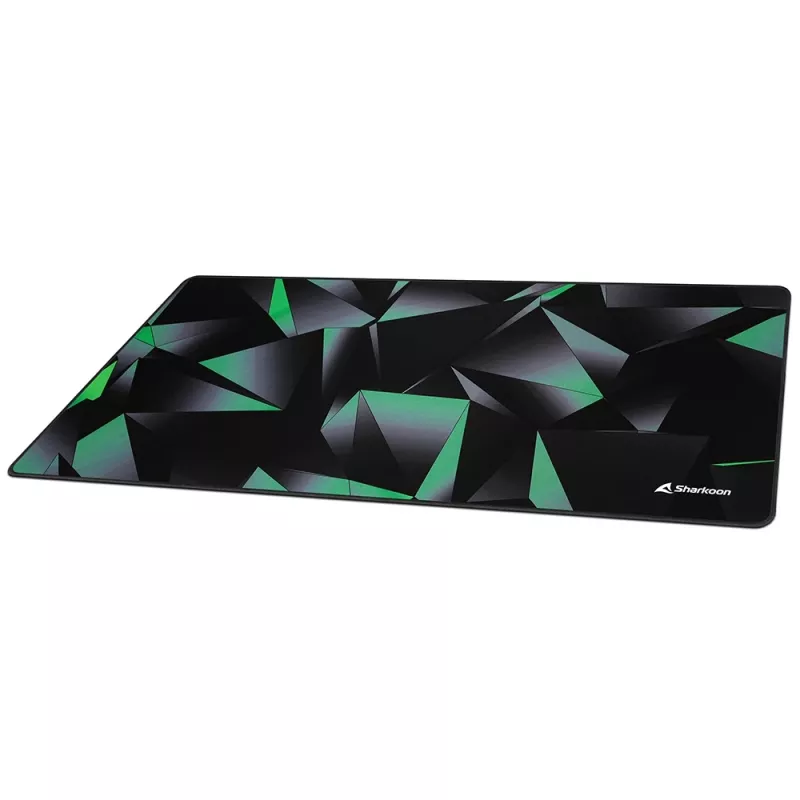 SHARKOON tappetino mouse gaming Sgp30 – nero/verde/grigio