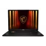 MSI Stealth 18 HX AI A2XWIG-042 notebook gaming, 18 pollici UHD+ 3840x2400 120 Hz, Intel Core Ultra 9 275HX, 64 GB DDR5, 2 TB SSD, NVIDIA GeForce RTX 5080, Wi-Fi 7 (802.11be), Bluetooth, Windows 11 Pro, nero