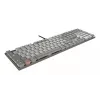 Tastiera CHERRY KC 500 MX LP home/office USB QWERTZ tedesco grigio