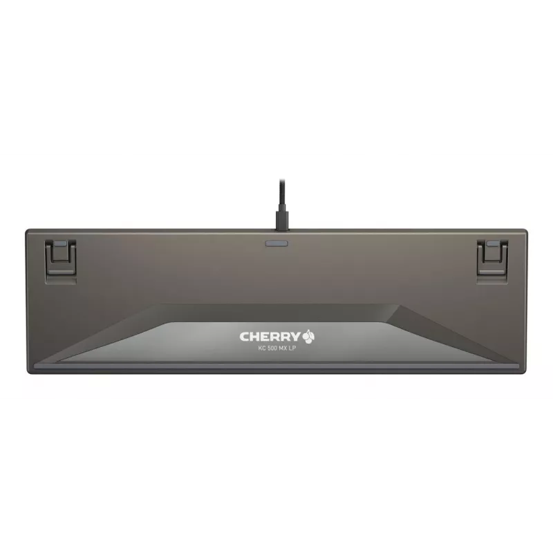 Tastiera CHERRY KC 500 MX LP home/office USB QWERTZ tedesco grigio