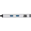 Targus DOCK423EU docking station per laptop/replicatore di porte con filo USB 3.2 Gen 1 (3.1 Gen 1) Type-C argento