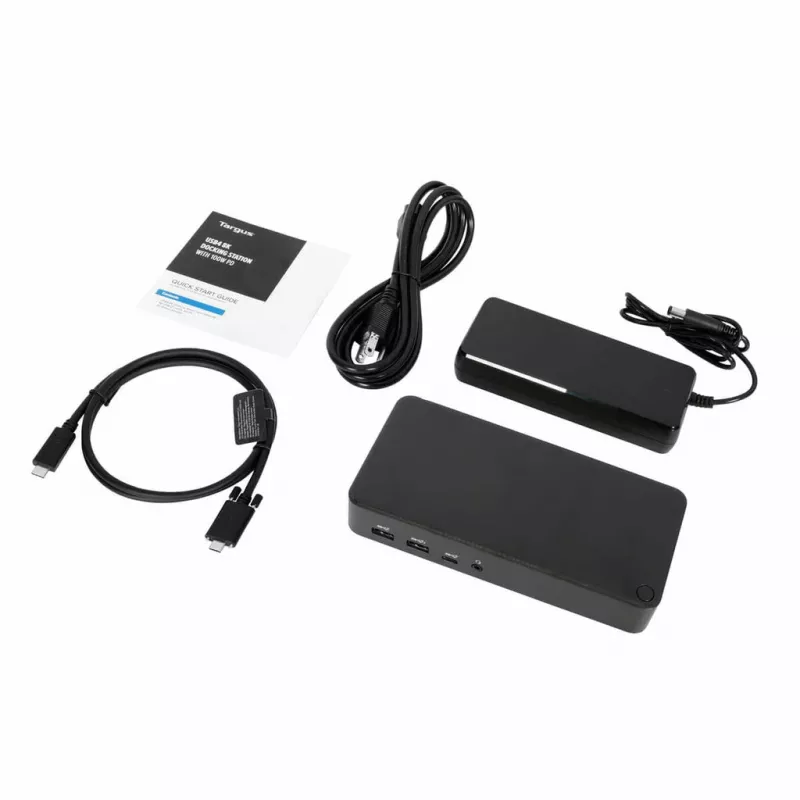 Targus DOCK460EUZ docking station per laptop/replicatore di porte con filo USB4 nero