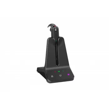 Yealink WH63 E2 Teams cuffia, senza fili, telefonate/musica, 16 g, cuffia, nero
