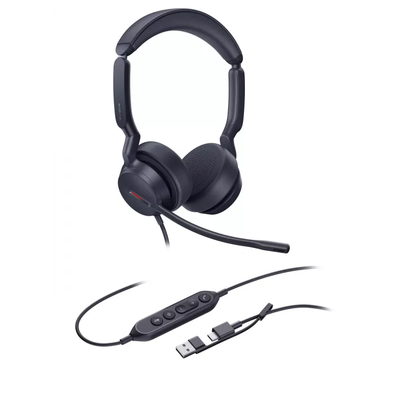 Yealink UH44 Dual UC cuffie USB-C/A