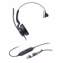 Yealink UH46 Mono Teams cuffie USB-C/A, con filo, 20 - 20000 Hz, ufficio/call center, 127 g, cuffie, nero