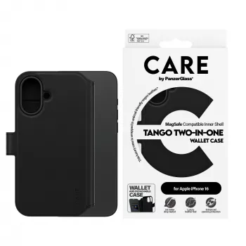 PanzerGlass CARE™ by ® Tango 2-in-1 Wallet Case con MagSafe iPhone 16