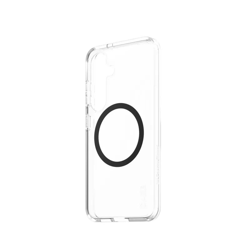PanzerGlass CARE™ by ® Urban Combat custodia trasparente con nero compatibile Qi Samsung Galaxy S25