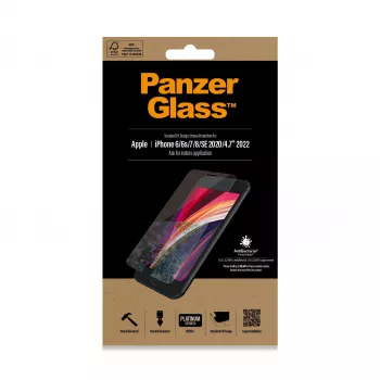 PanzerGlass ® protezione display iPhone 8 | 7 | 6s | 6 | SE (2020/2022) | Standard Fit