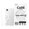 Cover PanzerGlass CARE by Flagship custodia trasparente Urban Combat bianco compatibile Qi iPhone 16e
