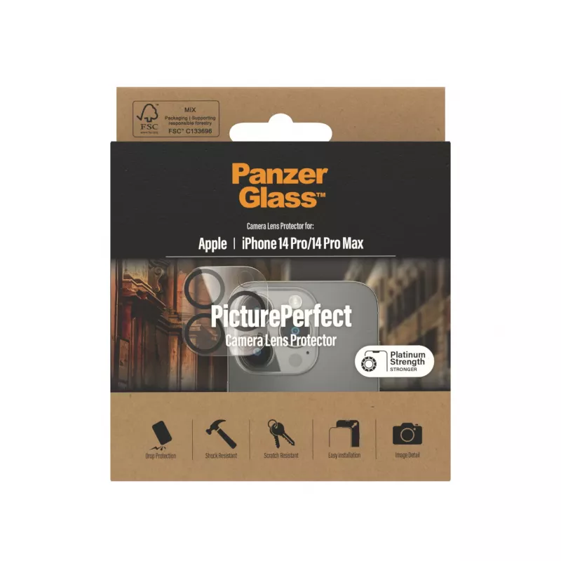 PanzerGlass® PicturePerfect protezione lente fotocamera iPhone 14 Pro | 14 Pro Max
