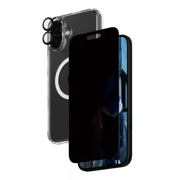 PanzerGlass ® bundle protezione privacy 3-in-1 iPhone 16 Plus