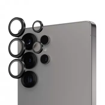 PanzerGlass ® Hoops® protezione lenti fotocamera nero Samsung Galaxy S25 Ultra
