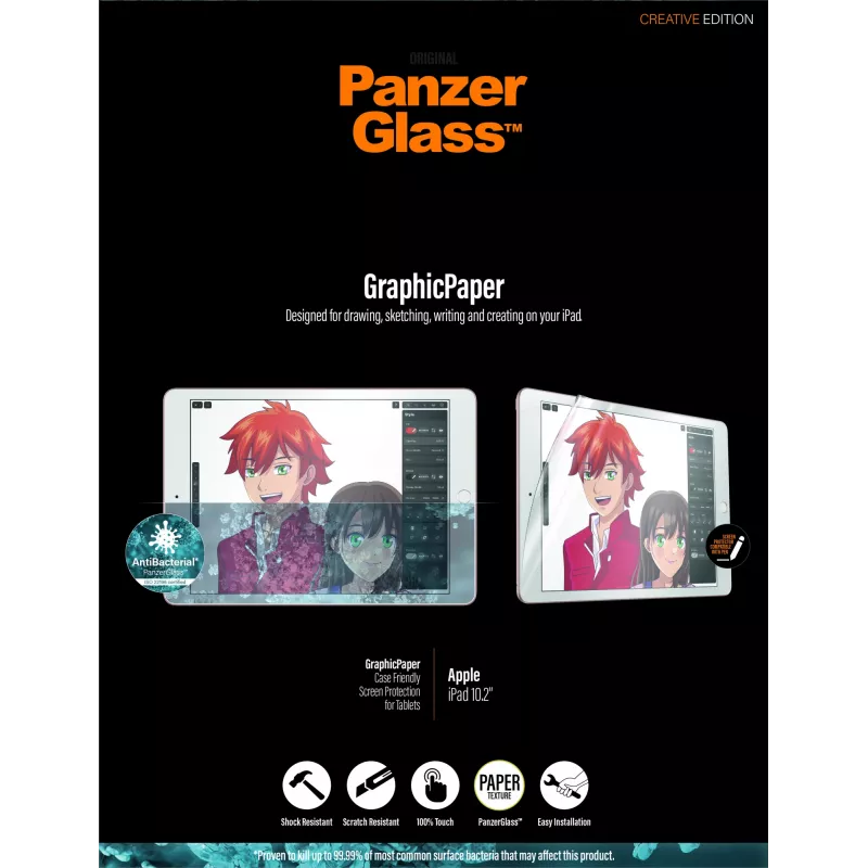 PanzerGlass ® GraphicPaper® pellicola protettiva display iPad 10.2″ (2019-2021)