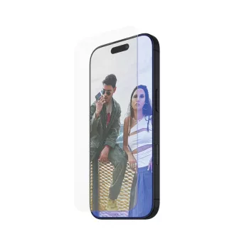 PanzerGlass SAFE. by ® pellicola protettiva display Anti-Blue Light iPhone 16 Plus | 15 Plus | Ultra-Wide Fit