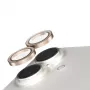 PanzerGlass SAFE. by ® protezione obiettivo fotocamera Glitter Gold iPhone 16 | 16 Plus