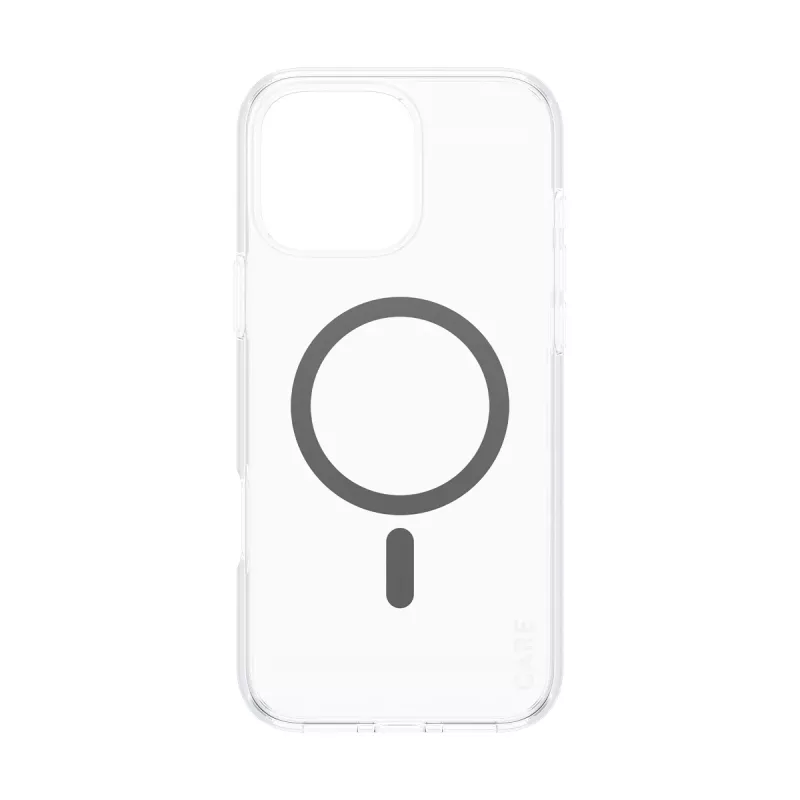 PanzerGlass CARE™ by ® custodia Urban Combat trasparente con MagSafe nero iPhone 16 Pro Max