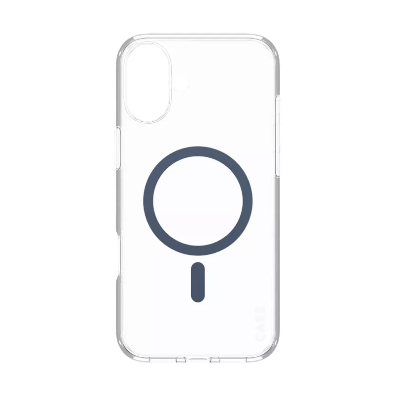 PanzerGlass CARE™ by ® Urban Combat cover trasparente con MagSafe blu iPhone 16 Plus