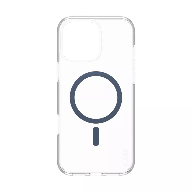 Cover PanzerGlass CARE by Flagship custodia trasparente Urban Combat blu MagSafe iPhone 16 Pro Max