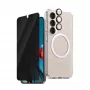 PanzerGlass ® | CARE by ® Flagship bundle 3-in-1 privacy Samsung Galaxy S25