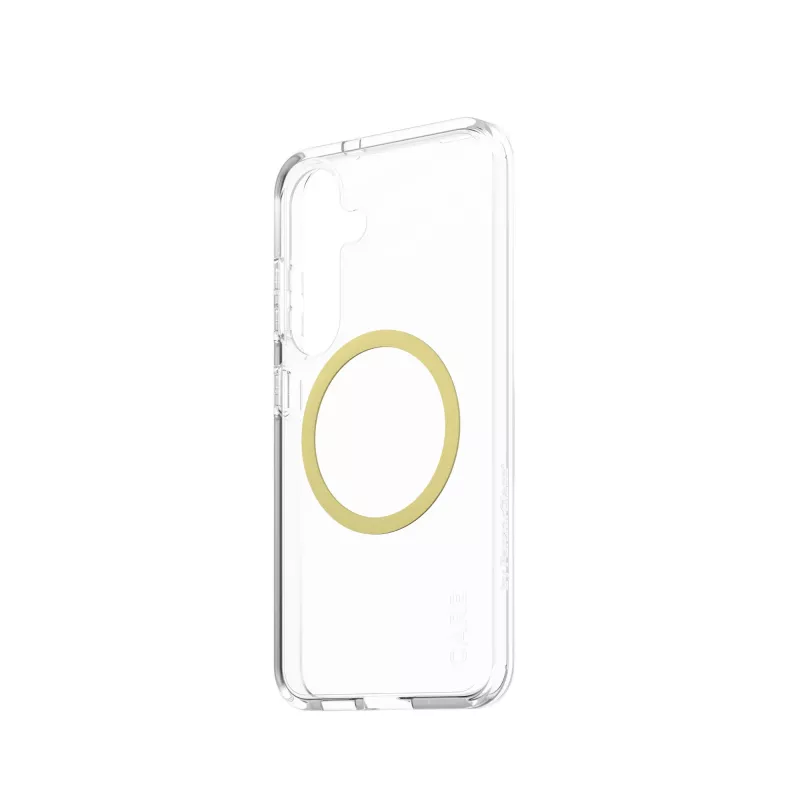 PanzerGlass CARE™ by ® Urban Combat cover trasparente con Chardonnay compatibile Qi Samsung Galaxy S25