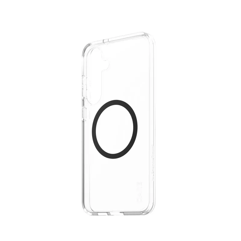 PanzerGlass CARE™ by ® Urban Combat cover trasparente con nero compatibile Qi Samsung Galaxy S25+