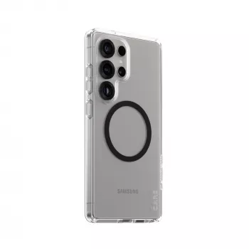 PanzerGlass CARE™ by ® Urban Combat cover, trasparente, con nero Qi, compatibile, Samsung Galaxy S25 Ultra