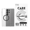 PanzerGlass CARE™ by ® Urban Combat cover, trasparente, con nero Qi, compatibile, Samsung Galaxy S25 Ultra